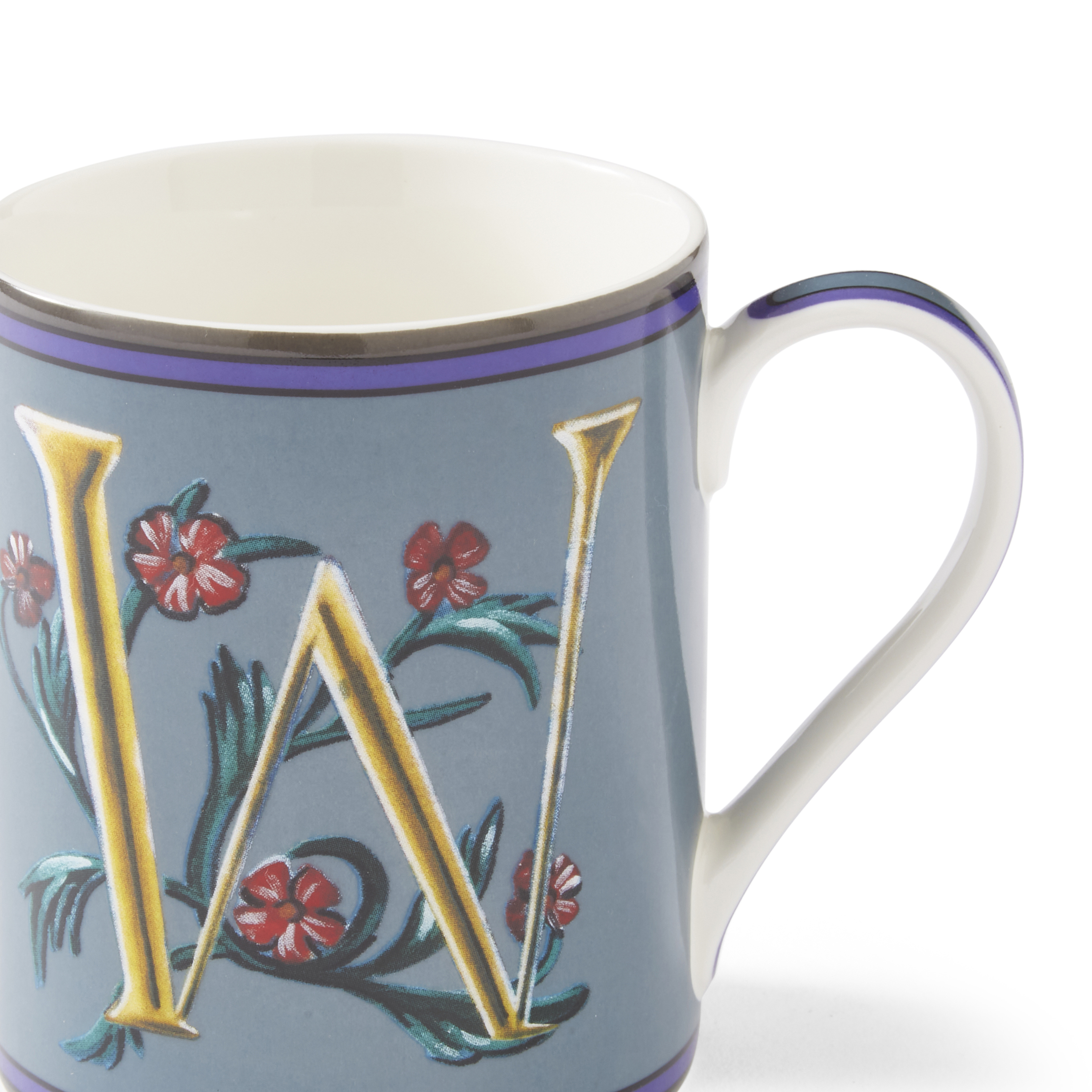 Kit Kemp Alphabet Mug W image number null